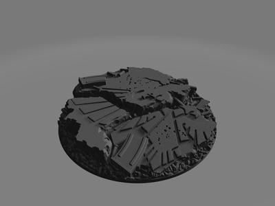 32 mm Base Urban Set 1 for Wargaming