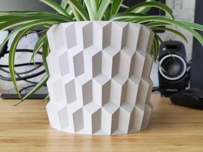 Crystal Chandelier Pot and Planter for House plants – Vase mode – Version 1