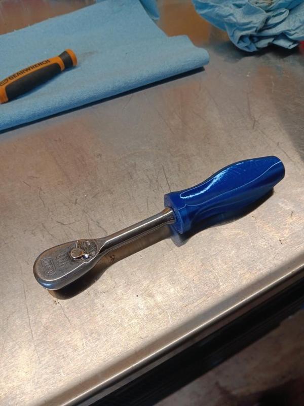 Snap-On style handle for Gearwrench 90t 1/4