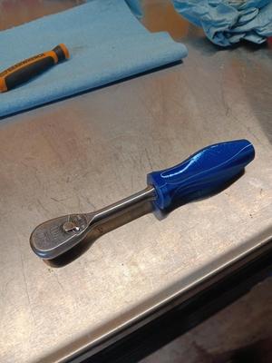 Snap-On style handle for Gearwrench 90t 1/4