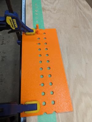 Shelf Pin Jig