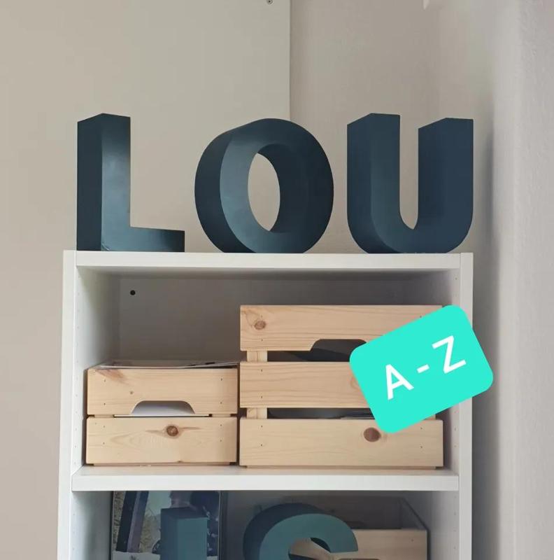 BIG LETTERS alphabet