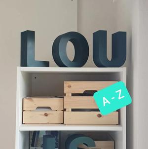 BIG LETTERS alphabet
