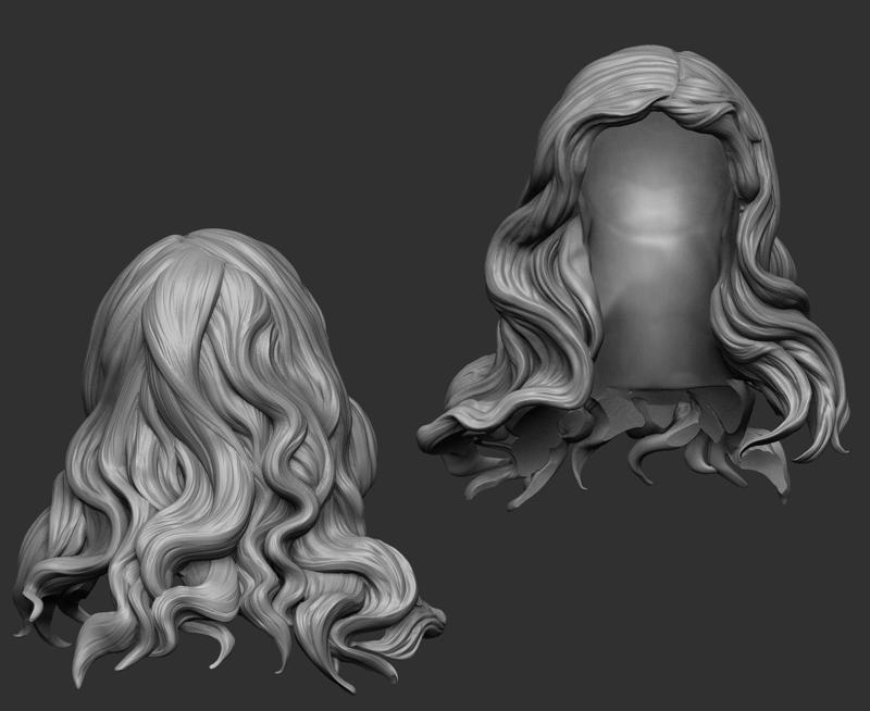Hair 6 printable