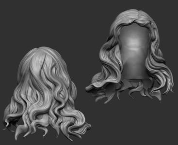 Hair 6 printable