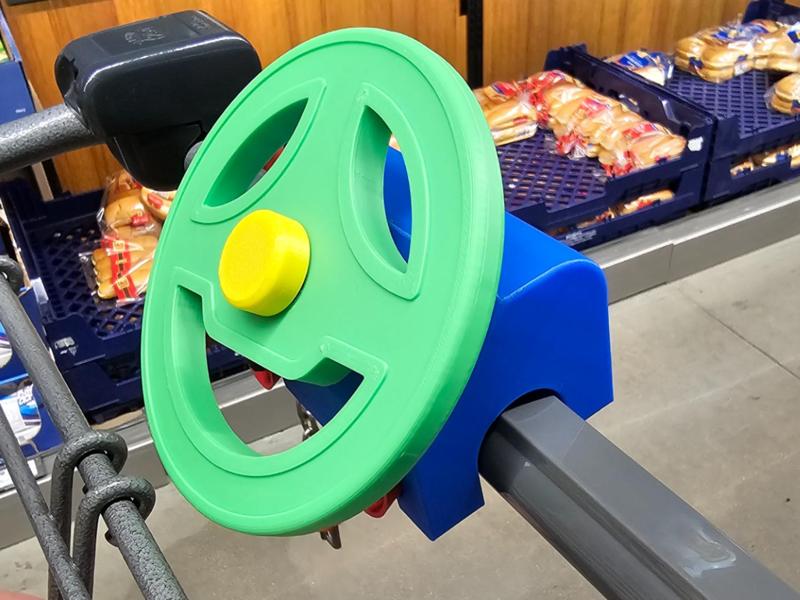 Baby Toy Steering Wheel for Shopping Cart