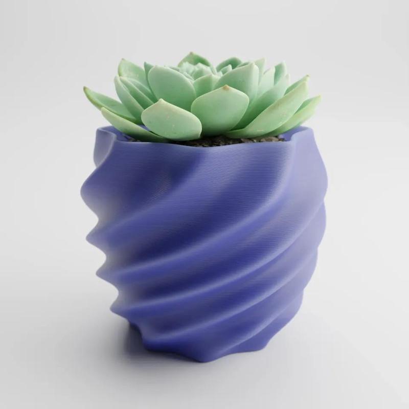 Natural Spiral Pot (Vase mode)