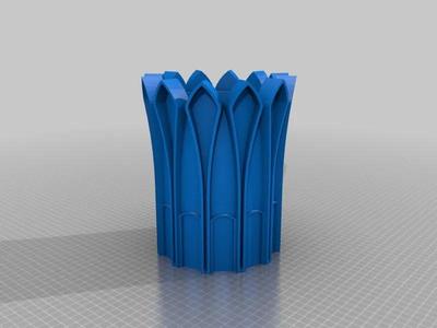 Minoru Yamasaki Inspired Vase – DeRoy Auditorium