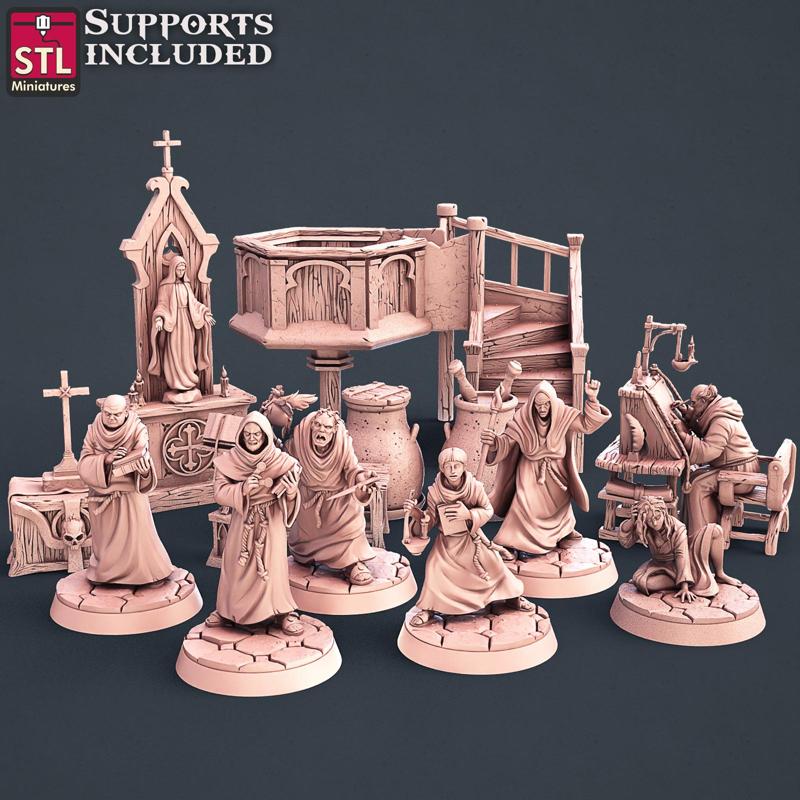 Abbey Monks Set