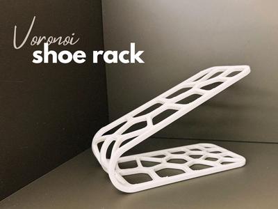 Voronoi Shoe Rack