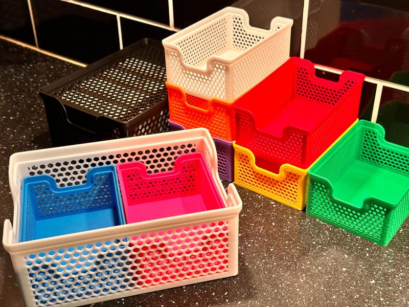 92x132mm Stacking Baskets – Eternity Labs
