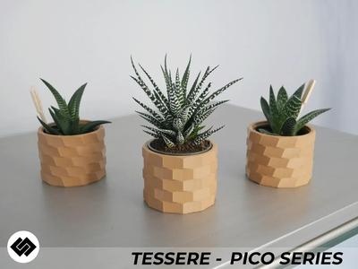 Tessere Series Triple Planter Set