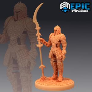 Animated Armor Lance / Cursed Castle Guard / Ghost Possessed Equipment / Dark Gear Decoration