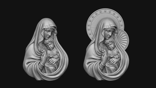 Mary with Baby Jesus no 3