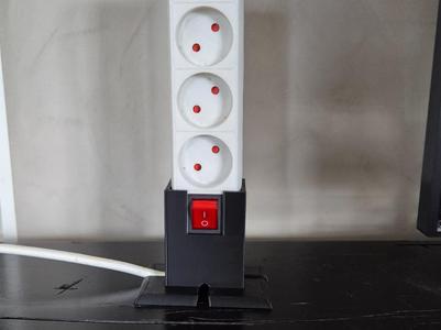 Powerstrip Holder – Vertical Standalone Mount