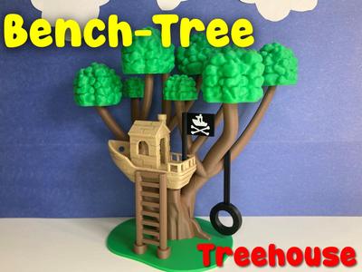 Bench-Tree 3D Benchy Treehouse