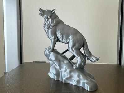 Howling wolf