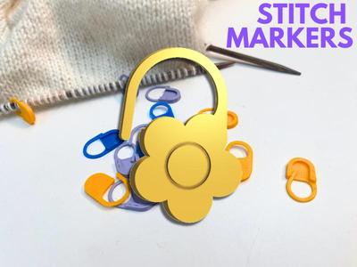 Flower Stitch Markers