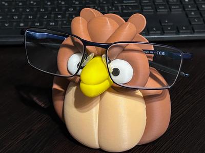 Balloon Owl Glasses Holder