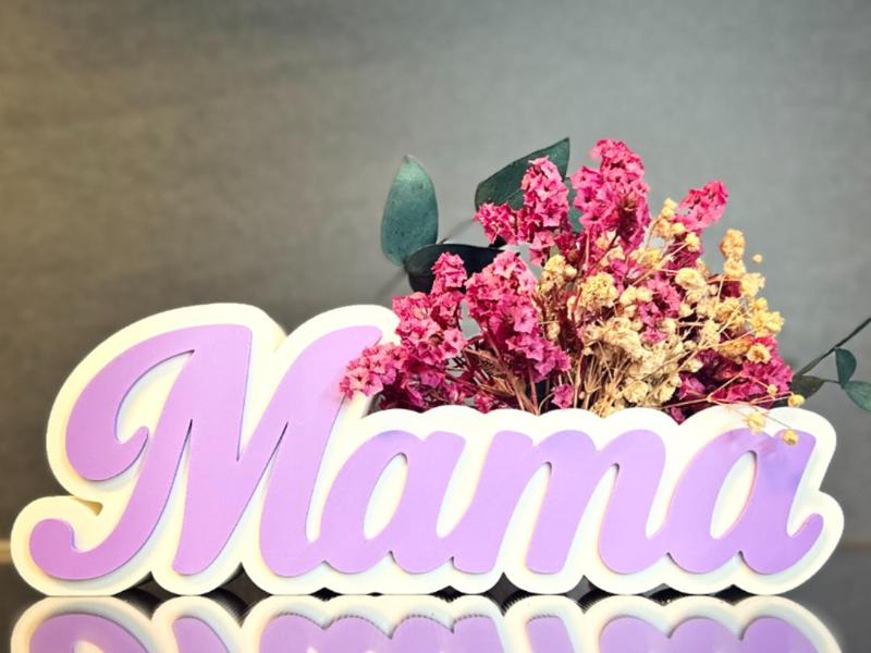 Mom Stand, Mother's Day, Mom Vase, Flowers