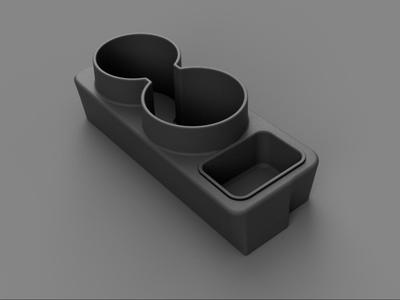 190er (W201) Cupholder 