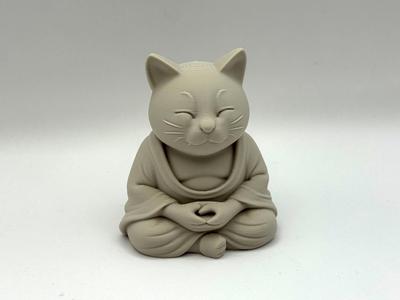 Zen Cat Buddha