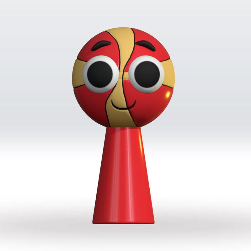 Sprunki nom STL 3D Multicolor 3mf 3D Model Character Fanart