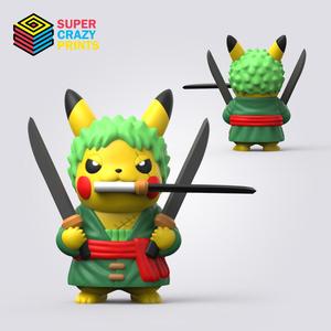 RoRonoa Zoro Pikachu