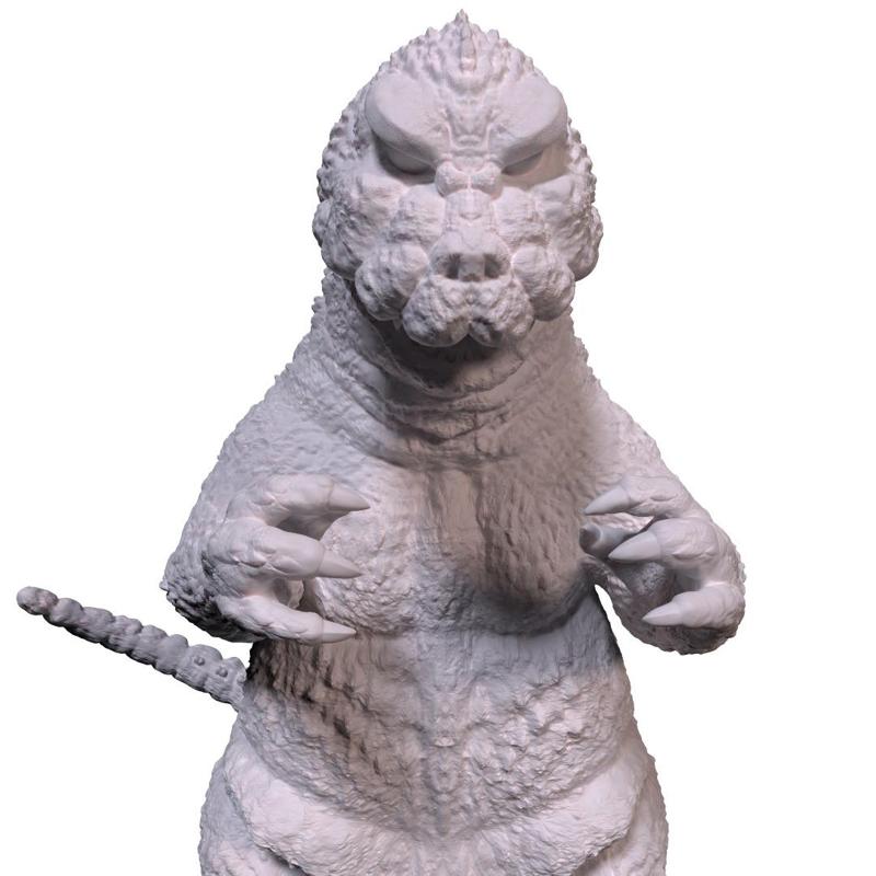 Godzilla 1964 3dprint