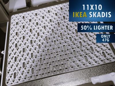 11x10 IKEA SKADIS, Lightweight - 50% Less Filament