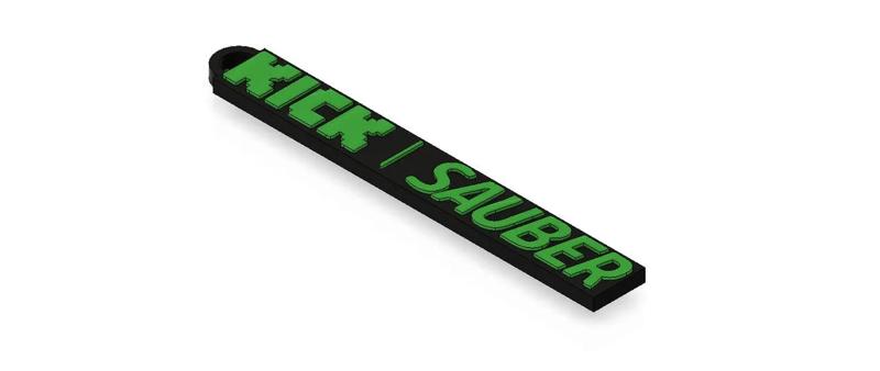 Kick Sauber F1 Team Multicolor Keychain   