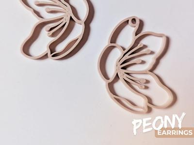 Peony Earrings