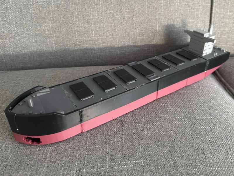 Sinking Cargo Ship