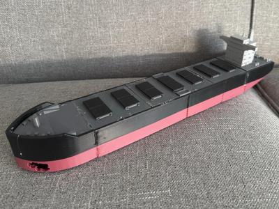 Sinking Cargo Ship