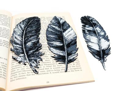 Feather Bookmarks   