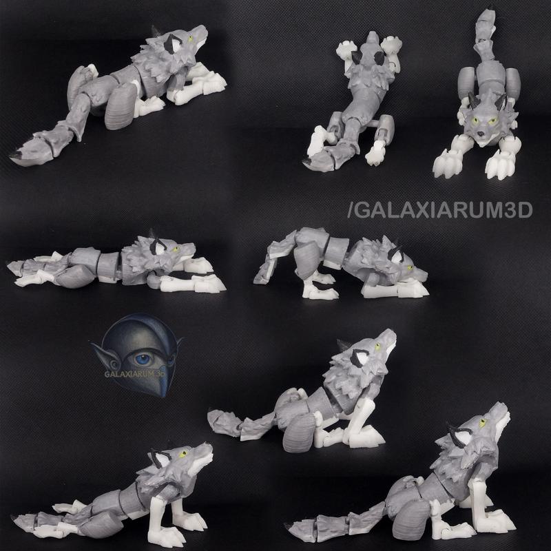 Articulated Wolf – Multiple Flexibility Versions