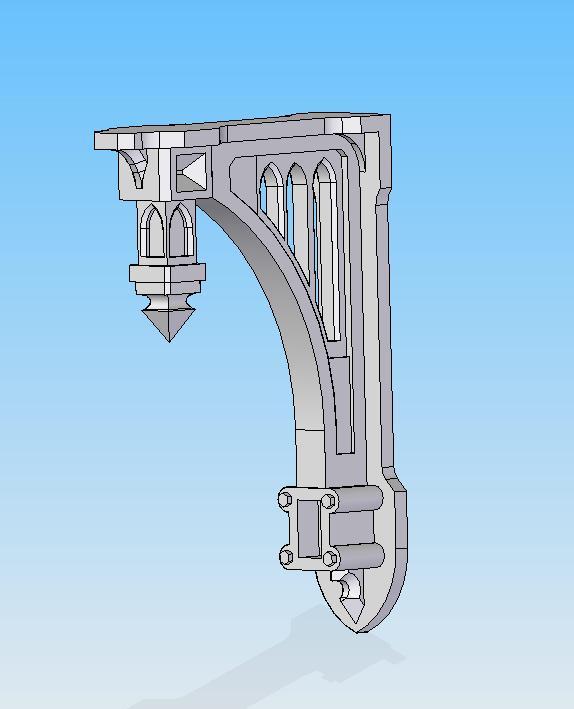 Gothic arch support