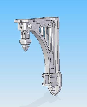 Gothic arch support