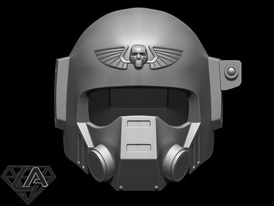 Warhammer cadian helmet