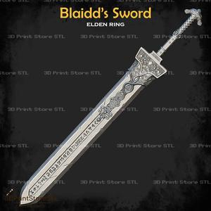 Blaidd Sword Cosplay Elden Ring – STL File