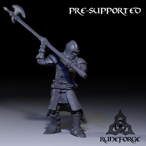 City Guard – Halberd – Chopping