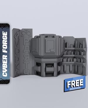 Sci-Fi Drink Dispenser – With Free Cyberpunk Warhammer – 40k Sci-Fi Gift Ideas for RPG and Wargamers