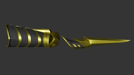 Bleach – Soi Fon Suzumebachi Zanpakuto – Bracer Gauntlet