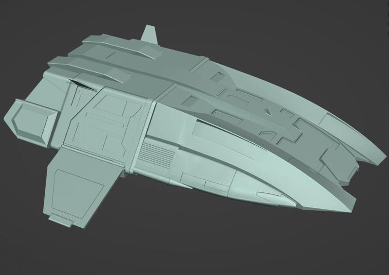 Star Trek Nemesis Argo Shuttle 144 scale