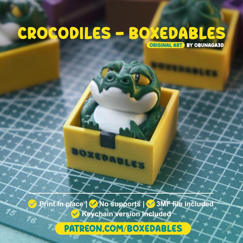Crocodiles - Boxedables [Original Art]