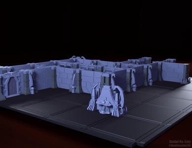 VOID HULK – NECRO LORD TOMB SET 1