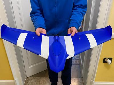 RC Airplane No glue! Only 9 picies!