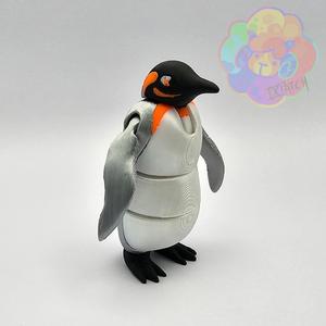 Penguin – Flexi Articulated Animal (print in place, no supports)