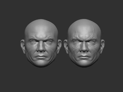 Dave Batista Drax – Headsculpt for Action Figures 3D print model