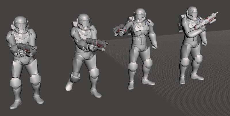 Star wars: Legion Clone Commando